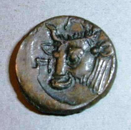 Пантикапей. Лепта. Медь. 284–275 гг. до н.э.