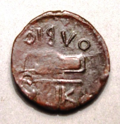 Ольвия. «Борисфен». Медь. 300 – 280 гг. до н.э.