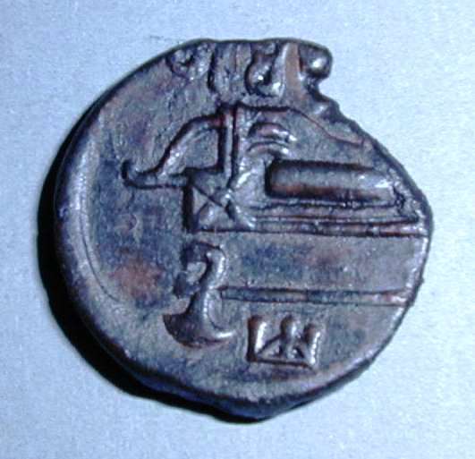 Ольвия. «Борисфен». Медь. 300 – 280 гг. до н.э.