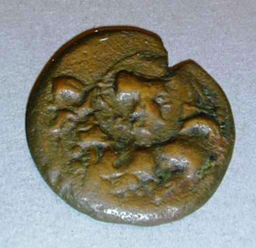 Пантикапей. Обол. Медь. 210–200 гг. до н.э.